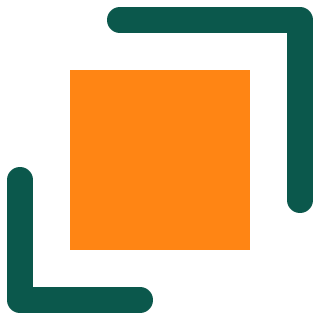 Icon representing home extension projects.